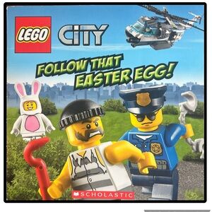 BUNDLE & SAVE 🎉 LEGO City Follow That Easter Egg! Softcover Book